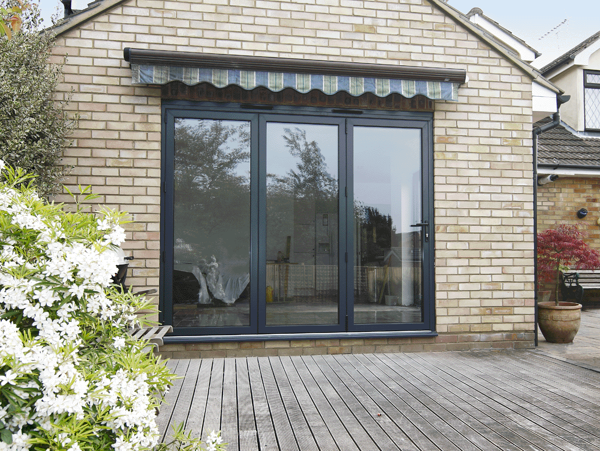 Slimline Aluminium Folding Doors